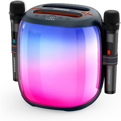 Worryfree Gadgets 100W Portable Bluetooth Party Speaker with Two Microphones & Tripod Bundle