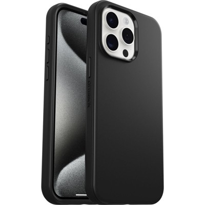 OtterBox SYMMETRY SERIES case w/MagSafe for iPhone 15 Pro Max - Black (77-92897)