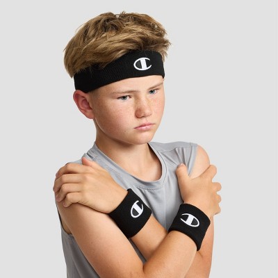 Champion Varsity Headbands+ Wristbands 3pk
