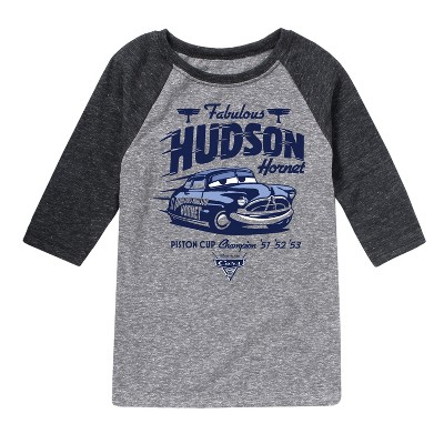 Boys' - Cars -  Raglan Graphic T-Shirt