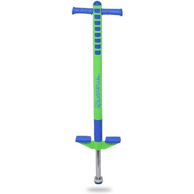 Flybar Maverick Pogo Stick - Green/Blue
