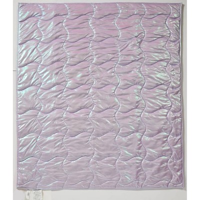 Celestial Garden Quilted Metallic Throw