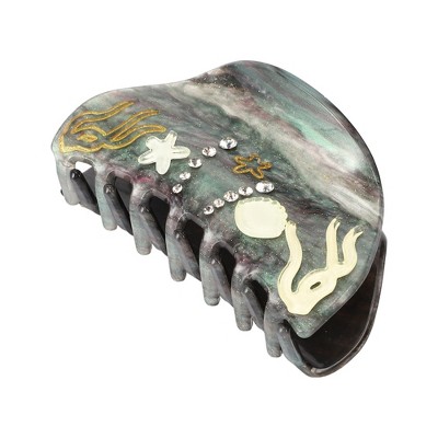 Unique Bargains Women's Elegant Octopus Hair Clips 3.46"x1.73"x1.73" 1 Pc