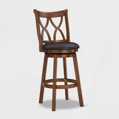 Madison Counter Height Barstool Rustic Oak - Powell Company