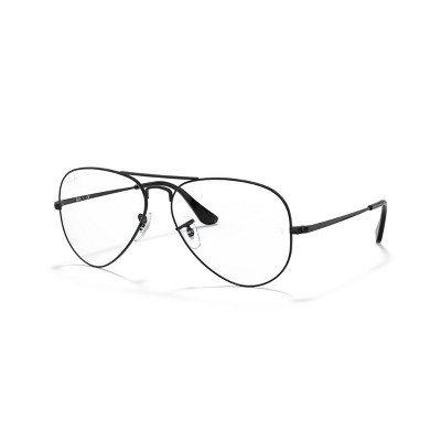 Ray-Ban RB6489 58mm Aviator Gender Neutral Pilot Eyeglasses - prescription-ready
