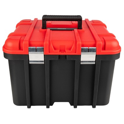 Stalwart 18.7in Portable Plastic Toolbox Organizer