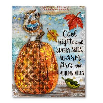 Autumn Vibes Gallery-Wrapped Canvas