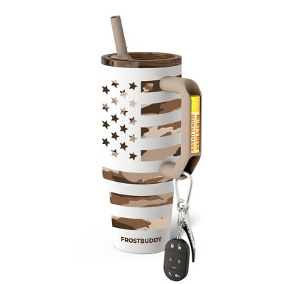 FrostBuddy Thicc Buddy Insulated Tumbler | Available in 40oz & 50oz Sizes | Stainless Steel + Chapstick Holder