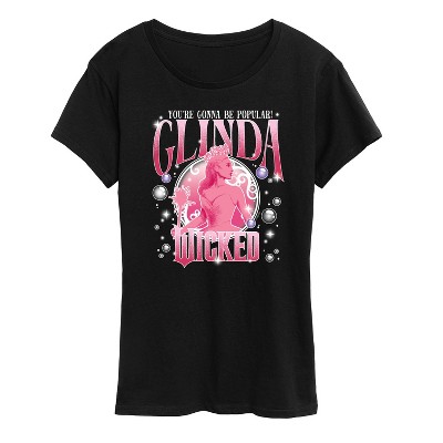 Women's - Wicked - Glinda You're Gonna Be Popular Short Sleeve Graphic T-Shirt