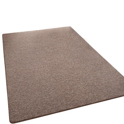 Itopfox Soft Modern Memory Foam Washable Indoor Rug, Non Slip Low Pile Carpet for Living Room, Bedroom, Kids Nursery, Dorm, Home Decor in Brown
