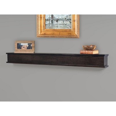 Mantels Direct Bisbee - Floating Fireplace Oak Hardwood Mantel Shelf Wooden Shelf - Made in the USA
