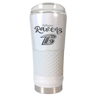 NFL Baltimore Ravens 24oz Opal Draft Tumbler