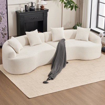 Whisen 110" Modular Sectional Sofa with Full Compression