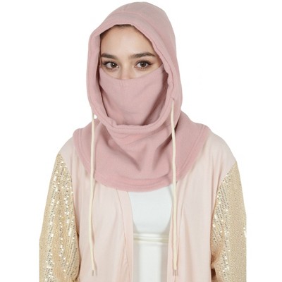 Anna-Kaci Winter Fleece Face Mask Balaclava Warm Neck Face Cover Hat Cap Hooded Scarf