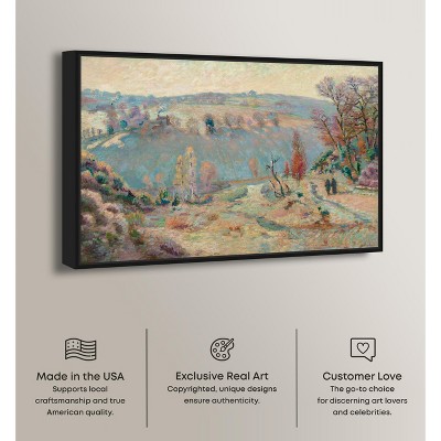 Art Remedy Armand Guillaumin - Valley of the Sedelle Classic Monet Art Prints Framed