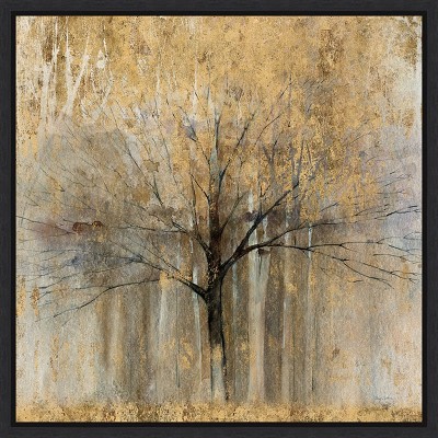 Amanti Art Open Arms Gold Crop by Avery Tillmon Framed Canvas Wall Art