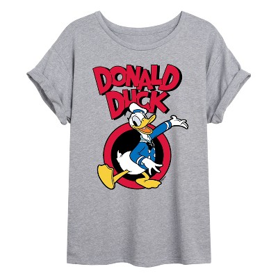 Women's - Disney - Donald Duck Oversized Graphic T-Shirt
