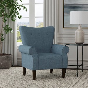 Rolled Arm Accent Chair - HomePop - 1 of 4