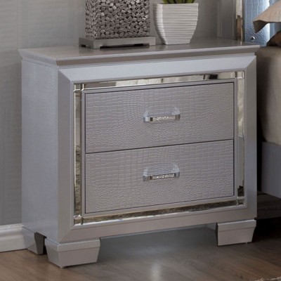 Sapphtopaz Modern Nightstand with 2 Drawers Bedside Table, Night Stand for Bedroom, Living Room