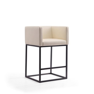 Embassy Metal Counter Height Barstool - Manhattan Comfort