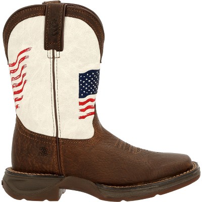 Lil' Rebel by Durango Little Kids Distressed Flag Western Boot