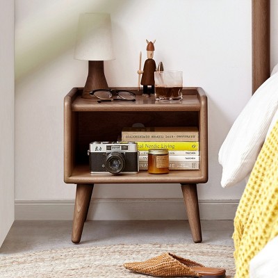Accent Cabinet Mid-Century Modern with Cable Management for Bedroom 15.75in - 3irtyhousy