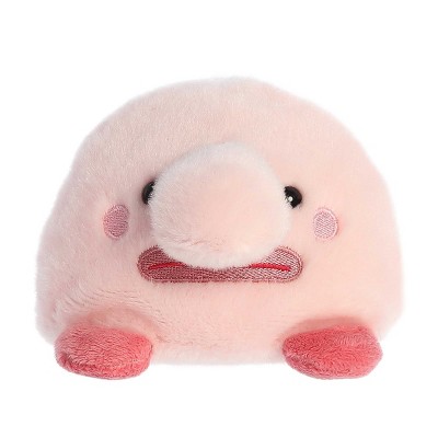 Aurora Mini Bart Blobfish Palm Pals Adorable Stuffed Animal Pink 5"