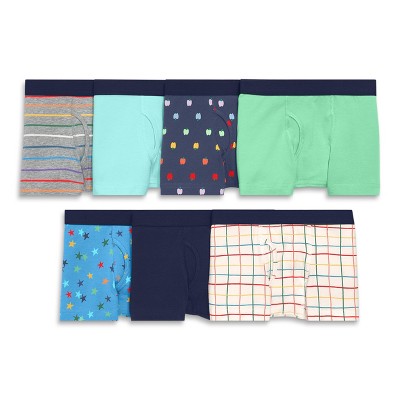 Primary Kids Boxer 7-Pack In Rainbow Prints