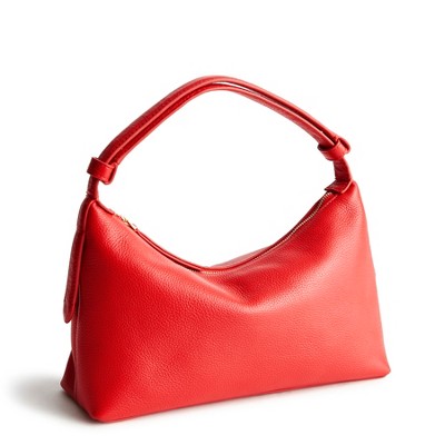 Vera Bradley Women's Outlet Leather Roxbury Crescent Shoulder Bag