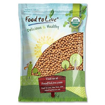 Organic Garbanzo Beans / Dried Chickpeas - by Food To Live
