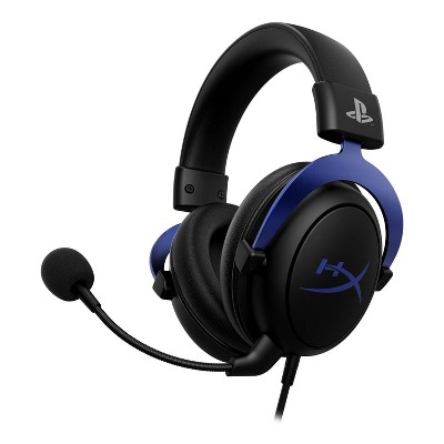 HyperX Cloud Wired Gaming Headset for PlayStation 4/5: 3.5mm Jack, Adjustable Headband