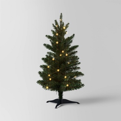 Pre-Lit LED Alberta Spruce Artificial Christmas Tree - Wondershop™