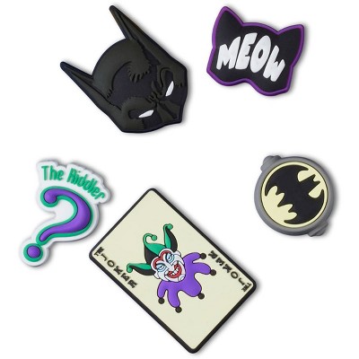 Crocs Jibbitz Batman Shoe Charms 5-Pack
