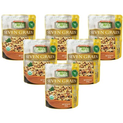 Natures Earthly Choice Organic Seven Grain Organic Grain Blend - Case of 6/8.5 oz