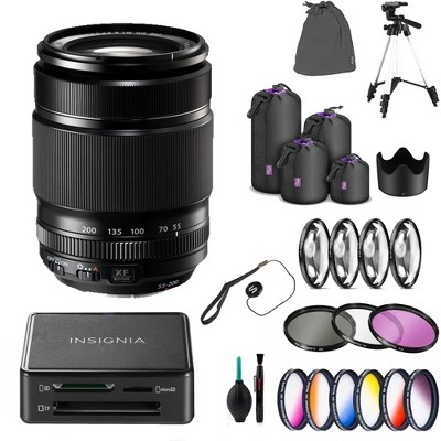 Fujifilm XF 55-200mm f/3.5-4.8 R LM OIS Lens With Professional Filters & More