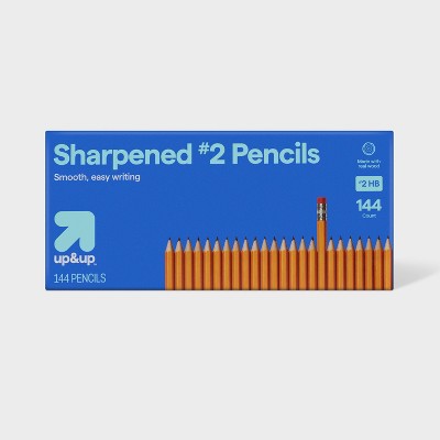 Sharpened #2 Wood Pencils - up&up™