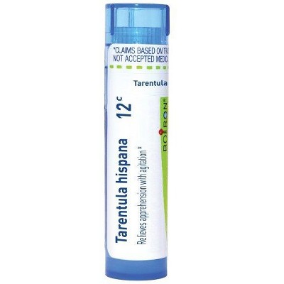 Tarentula Hispana 12C by Boiron Homeopathic Single Medicine For Stress & Sleep  -  80 Pellet