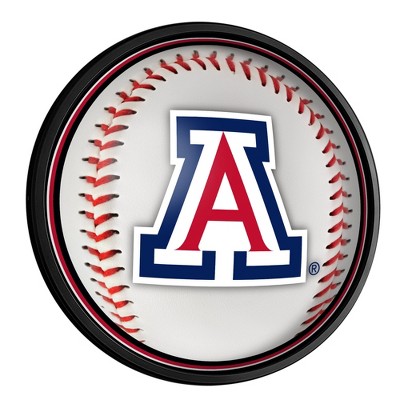 College Baseball Design Slimline Lighted Wall Sign