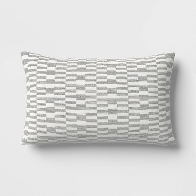 Lumbar Woven Linework Throw Pillow - Threshold™