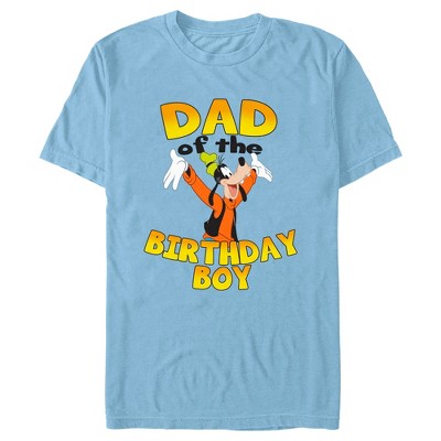 Men's Mickey & Friends Goofy Dad of the Birthday Boy T-Shirt