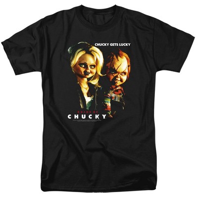 Men's Bride Of Chucky Chucky Gets Lucky T-Shirt