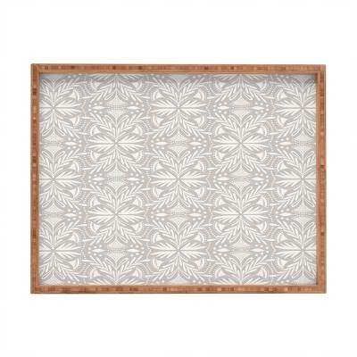 Heather Dutton Lenox Stone Rectangle Bamboo Tray - Deny Designs