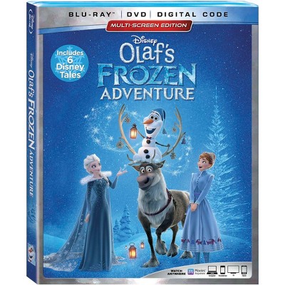 Olaf's Frozen Adventure Plus 6 Disney Tales (Blu-ray + DVD + Digital)