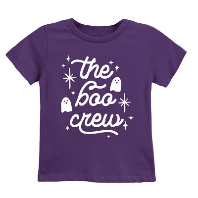 The Boo Crew Ghosts - Youth Short Sleeve Graphic T-Shirt and Toddler Short Sleeve Graphic T-Shirt