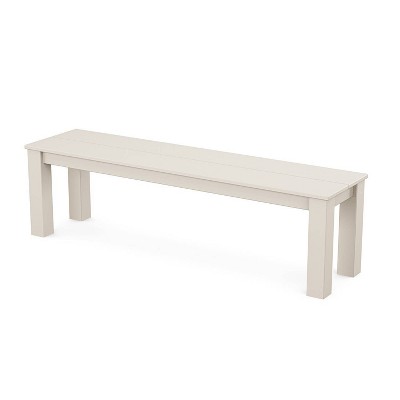 POLYWOOD Parsons Outdoor Patio Dining Bench