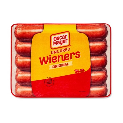 Toynk Oscar Mayer Jumbo Hot Dogs Fleece Throw Blanket | 45 x 60 Inches