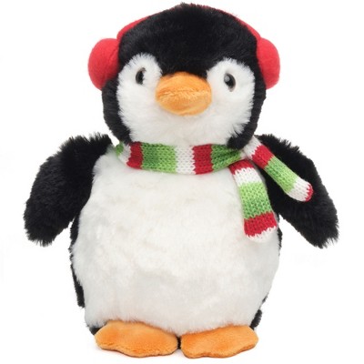 Bearington Flurry The Holiday Penguin Stuffed Animal, 7 In Christmas Plush, Ideal Christmas Penguin Gift for Toddlers, Kids & Teens