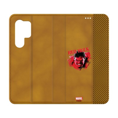 Keyscaper Marvel Avengers Badge Folio Cell Phone Case for Samsung Galaxy