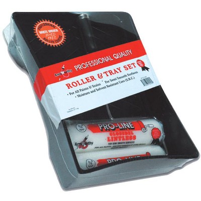ArroWorthy Pro-Line Glossdel Plastic 0 in. W X 9 in. L Disposable Paint Tray Kit
