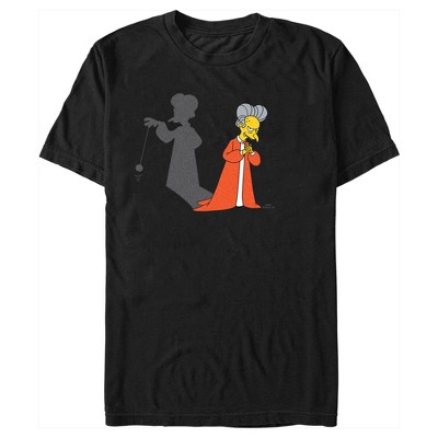 Men's The Simpsons Mr. Burns Dracula T-Shirt